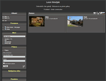 Tablet Screenshot of leonhmeljak.net